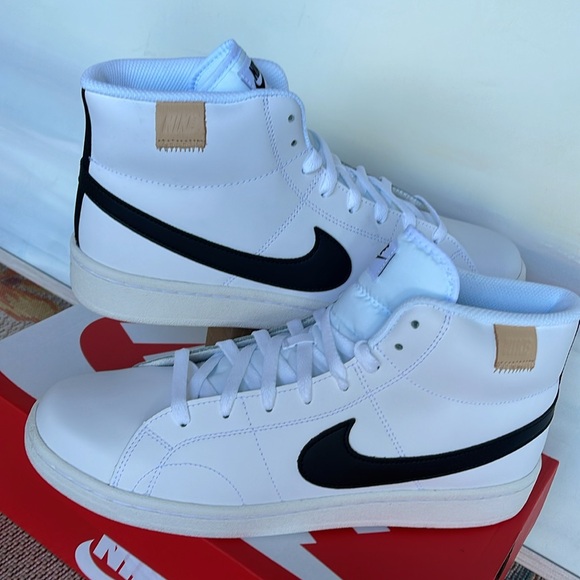 Nike Men’s Court Royale 2 Mid
White/White Onyx/Black
Shoes Sneakers 
CQ9179-100 - Picture 11 of 16